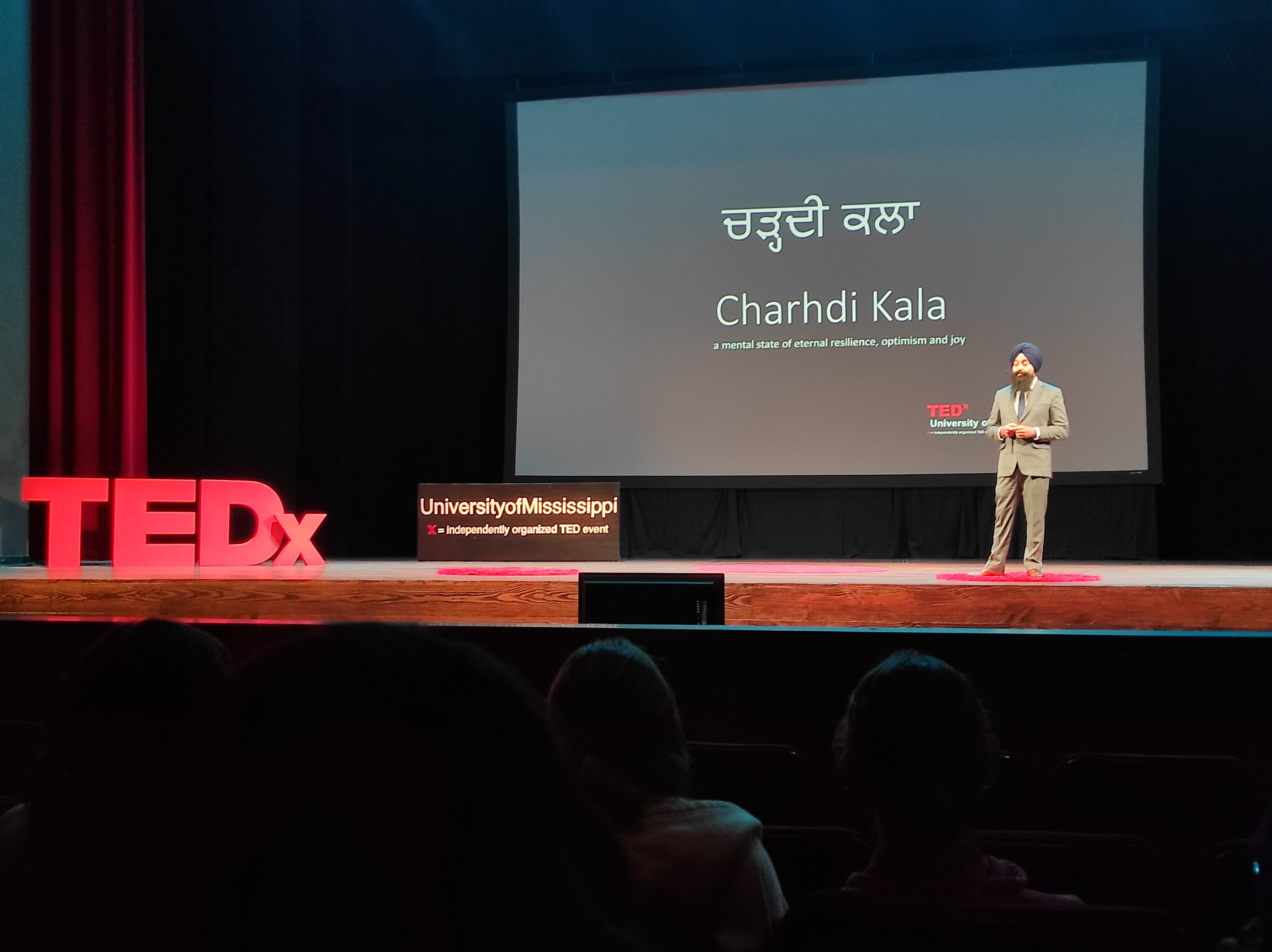 Speaking at TEDx University of Mississippi